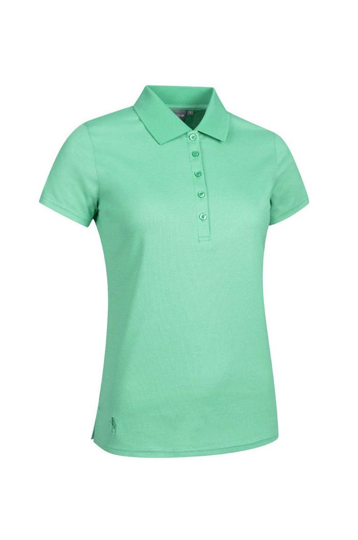 Green ladies 2024 polo shirt